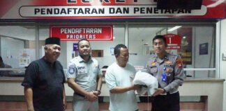 Peringatan Hari Keselamatan Lalu Lintas: Jasa Raharja Kepri Bagikan Helm Gratis di Samsat Batam Center Samsat Batam Center