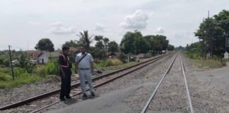 Jasa Raharja Subang Bersama KAI Gelar Tinjauan Keselamatan di Perlintasan Sebidang Rel Kereta Api Sebidang Rel Kereta Api