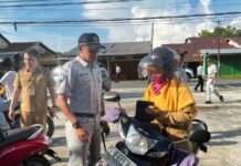 Tingkatkan Kepatuhan Masyarakat, Jasa Raharja Bersama Stakeholder Gelar Operasi Gabungan di Singkawang Timur Singkawang Timur