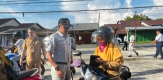 Tingkatkan Kepatuhan Masyarakat, Jasa Raharja Bersama Stakeholder Gelar Operasi Gabungan di Singkawang Timur Singkawang Timur