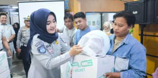 Sinergi Jasa Raharja, Polres Bone, dan Bapenda Doa Bersama dan Aksi Keselamatan di Samsat Bone jasa raharja sulsel