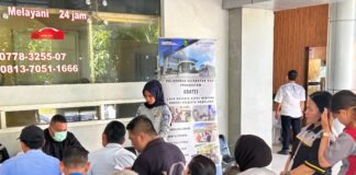 Jasa Raharja dan Dokkes Polres Barelang Gelar Pemeriksaan Kesehatan Gratis dan Di Pelabuhan Sekupang dan ASDP Telaga Punggur Telaga Punggur