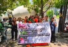 Jasa Raharja Pekalongan dan RS Karomah Holistik Gelar Pelatihan Pertolongan Pertama Gawat Darurat (PPGD) di Pangkalan Ojek Online Area Transmart Kota Pekalongan Transmart Kota Pekalongan