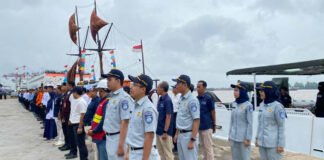 Peringatan Harhubnas ke-55 di Pelabuhan Trisakti, Jasa Raharja Kalsel Turut Hadir Dukung Transportasi Aman dan Nyaman Transportasi Aman dan Nyaman