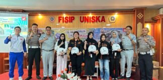 Tingkatkan Kesadaran Keselamatan Berlalu Lintas, Jasa Raharja Kalimantan Selatan Gelar Sosialisasi di UNISKA Banjarmasin UNISKA Banjarmasin