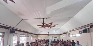 Jasa Raharja Dukung Sosialisasi PKB bersama Tim Pembina Samsat Padang Panjang di Kecamatan X Koto, Tanah Datar di Kecamatan X Koto