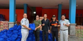 PT Jasa Raharja Kantor Wilayah Bali Salurkan 200 Paket Sembako untuk Korban Banjir di Kabupaten Jembrana jasa raharja bali