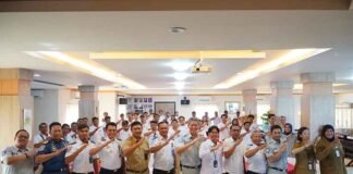 Jasa Raharja Bali Bersama Dishub dan KSOP Kelas II Benoa Gelar Kampanye Keselamatan Bagi Operator Kapal Angkutan Umum jasa raharja bali
