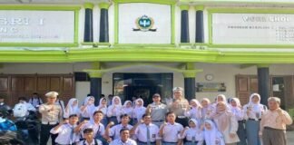 Jasa Raharja Gandeng Stakeholder Sosialisasi Keselamatan Lalu Lintas di Sekolah jasa raharja banten