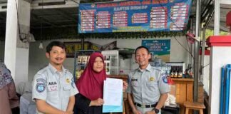 Tim Pembina Samsat Rangkasbitung Berkolaborasi Dengan Dapoer Ngebul Om Bens jasa raharja banten