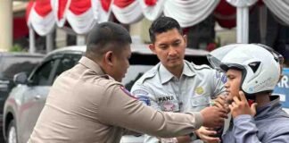 “Aksi Nyata Jasa Raharja Lindungi Masyarakat Cegah Kecelakaan Lalu Lintas” jasa raharja banten