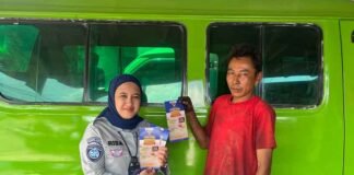Jasa Raharja Kantor Wilayah Banten Sosialisasi Program Pemutihan Kepada Pengusaha Angkutan Umum jasa raharja banten
