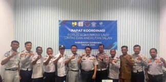 Jasa Raharja Sumbawa Perkuat Kesadaran dan Kepatuhan Berlalu Lintas Melalui Rapat FKLL dengan Mitra Strategis dengan Mitra Strategis