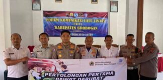 Jasa Raharja Demak Laksanakan Pelatihan Pertolongan Pertama Gawat Darurat (PPGD) di Kabupaten Grobogan di Kabupaten Grobogan