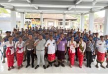 Jasa Raharja Bali Sosialisasikan Program Pemutihan Pajak Kendaraan dan Manfaat Pembayaran Pajak di SMAN 1 Mengwi di SMAN 1 Mengwi