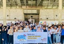 Jasa Raharja Cabang Indramayu Gelar Sosialisasi Pajak Kendaraan dan Tertib Lalu Lintas di SMKN 1 Gabus Wetan di SMKN 1 Gabus Wetan