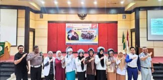 Jasa Raharja Bersama Honda, RS Hermina, dan Polresta Padang Gelar Edukasi Safety Riding dan Keselamatan Lalu Lintas di STIKes Ranah Minang di STIKes Ranah Minang