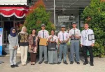 Jasa Raharja Sosialisasikan Keselamatan Lalu Lintas dan Ketaatan Pajak Kendaraan di SMAN 5 Karawang jasa raharja jabar