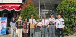 Jasa Raharja Sosialisasikan Keselamatan Lalu Lintas dan Ketaatan Pajak Kendaraan di SMAN 5 Karawang jasa raharja jabar
