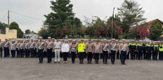 Jasa Raharja Purwakarta Hadiri Apel HUT Lalu Lintas ke-70 di Polres Purwakarta jasa raharja jabar