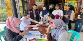 Jasa Raharja Indramayu Selenggarakan Pengobatan Gratis di Kantor Kecamatan Haurgeulis jasa raharja jabar