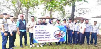 Jasa Raharja Kanwil Jawa Barat Gelar PPGD di Waduk Saguling, Bekali Masyarakat Keterampilan Tanggap Darurat
