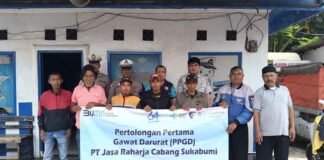 Cegah Fatalitas di Jalan, Warga Cibeber Diberikan Pelatihan Pertolongan Pertama oleh Jasa Raharja Sukabumi jasa raharja jabar