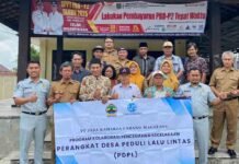 Jasa Raharja Magelang Laksanakan Kegiatan Perangkat Desa Peduli Keselamatan Lalu Lintas (PDPL) di Desa Mungkid, Kabupaten Magelang jasa raharja jateng