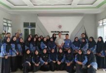 Jasa Raharja Wangon Menggandeng Para Guru di SMA Negeri 1 Majenang Untuk Tertib Berlalu Lintas jasa raharja jateng