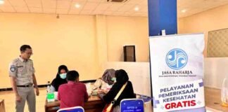 Jasa Raharja Surakarta Hadirkan Layanan Medis Gratis untuk Pengemudi dan Penumpang di Terminal Tirtonadi jasa raharja jateng