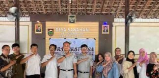 Jasa Raharja Laksanakan Kegiatan Perangkat Desa Peduli Keselamatan Lalu Lintas (PDPL) di Desa Sawahan, Kabupaten Boyolali jasa raharja jateng