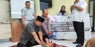 Jasa Raharja Magelang Laksanakan Pelatihan Pertolongan Pertama Gawat Darurat (PPGD) di Kecamatan Mungkid, Kabupaten Magelang jasa raharja jateng