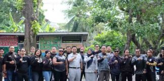 Kampanyekan Safety Riding Jasa Raharja Kalbar Melaksanakan Sosialisasi Kepada Komunitas Motor jasa raharja kalbar