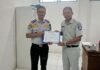 Jasa Raharja Serahkan Program Tanggung Jawab Sosial dan Lingkungan (TJSL) Bantuan Pengadaan Dan Pemasangan Lampu Sorot Dermaga Di Kabupaten Sekadau jasa raharja kalbar