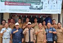 Jasa Raharja Hadiri Kunjungan Kepala Badan Pendapatan Daerah Provinsi Kalimantan Barat di Samsat Putussibau Kabupaten Kapuas Hulu jasa raharja kalbar