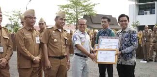 Gebyar Panutan Pajak Kendaraan Bermotor 2025 di Barito Kuala, Jasa Raharja Kalsel Hadir Berikan Dukungan jasa raharja kalsel