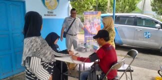 Jasa Raharja Sediakan Pengobatan Gratis untuk Masyarakat di Terminal HSS jasa raharja kalsel
