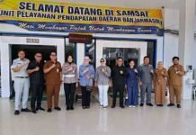 DPRD Kabupaten Barito Utara Melaksanakan Kaji Tiru Pelayanan ke Samsat Banjarmasin I jasa raharja kalsel