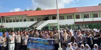 Jasa Raharja dan Polda Kepri Gelar Program PPKL di SMPN 34 Kota Batam jasa raharja kepri