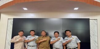 Jasa Raharja Palopo dan UPT Samsat Luwu Timur Silahturahmi Sekaligus Audiensi dengan Bupati Luwu Timur jasa raharja sulsel
