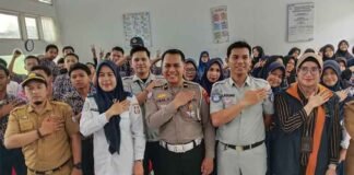 Jasa Raharja Sulsel Gaet Siswa SMPN 9 Makassar Jadi Duta Keselamatan Berlalu Lintas jasa raharja sulsel