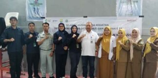Sambut Harhubnas 2025, Jasa Raharja Cabang Parepare adakan Pelatihan PPGD, Pemeriksaan Kesehatan Gratis dan Optimalisasi JR Safety Road di Kantor KSOP Parepare jasa raharja sulsel