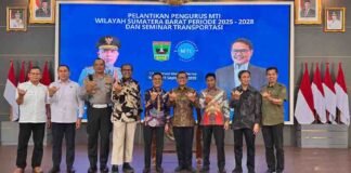 Jasa Raharja Sumbar Hadiri Pelantikan Pengurus MTI Sumbar 2025–2028, Angkat Isu Transportasi Berkelanjutan di Ranah Minang jasa raharja sumbar