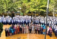 Jasa Raharja dan Satlantas Polres Pessel Sosialisasikan Keselamatan Berlalu Lintas di SMPN 1 Painan jasa raharja sumbar