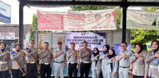 Jasa Raharja Baturaja Bagikan Helm SNI Gratis Dalam Kampanye Keselamatan Lalu Lintas jasa raharja sumsel
