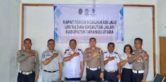 Turunkan Angka Laka Lantas, Jasa Raharja Bersama Forum Komunikasi Lalu Lintas Kabupaten Tapanuli Utara Gelar FGD jasa raharja sumut