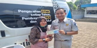Samsat Keliling Bekasi Hadir di Tengah Kemeriahan Pesta Rakyat Jatimulya jasa raharja jabar