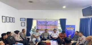 Jasa Raharja Wilayah Karimun Lakukan Evaluasi Peningkatan Lakalantas TW III 2025 bersama Mitra FKLL jasa raharja kepri