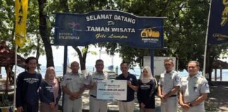 Buktikan Kepedulian Negara, Jasa Raharja NTB Hadir Berikan Sarana Keselamatan Bagi Taman Wisata Gili Lampu Bagi Taman Wisata Gili Lampu