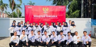 Jasa Raharja Kanwil Gelar Upacara Hari Kesaktian Pancasila: Pancasila Perekat Bangsa Menuju Indonesia Raya Bangsa Menuju Indonesia Raya